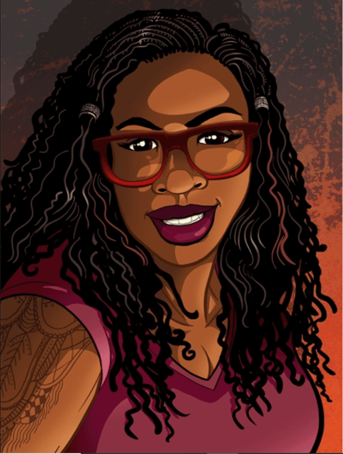 Artist's drawing of Zin. E. Rocklyn